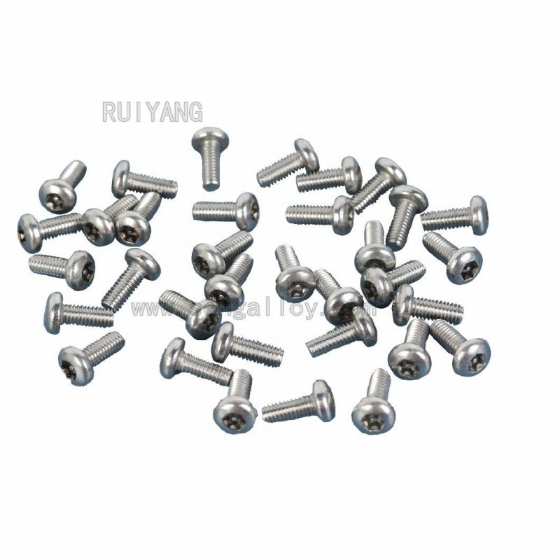 GB2672 Cap Head Screw Hexalobular Socket Pan Head Titanium Screw