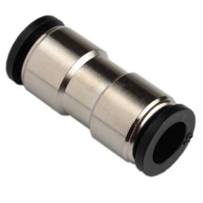 Xhnotion Pneumatic 20 Bar Brass Push in Fitting Union Straight Push to Connector