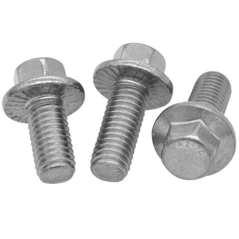 High Strength Bolt DIN6921 Carbon Steel Grade 8.8 10.9 12.9 Hex Head Flang Bolt