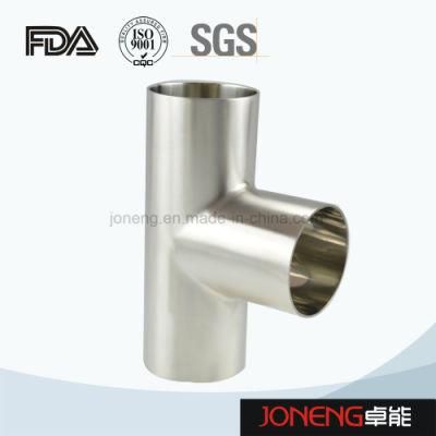 Stainless Steel Sanitary Welded Equal Cutback Tee