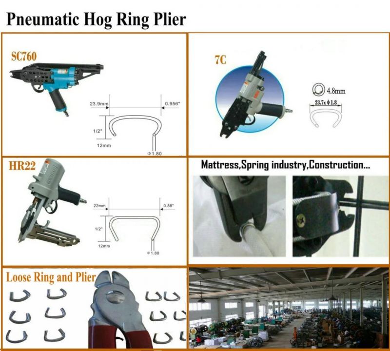15ga C24 Hog Ring Staples for Spring Mattress