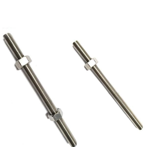 DIN975 Threaded Rod Full Galvanized Threaded Rod A2 Stainless Steel Threaded Rod Bolt