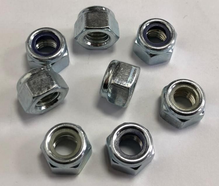 DIN982 Hex Lock Nut Zinc Plated