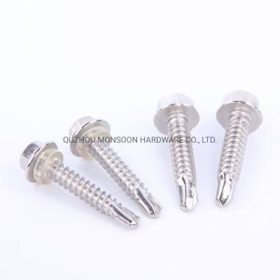 Stainless Steel Hexagonal Head Self Drilling Screws