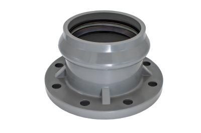 High Quality PVC Pipe Fittings-Pn10 Standard Plastic Pipe Fitting Faucet Flange for Water Supply