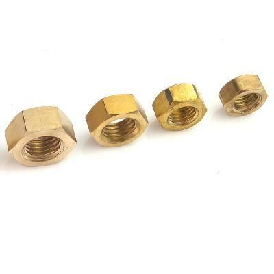 M3 M4 M6 M8 M10 Copper Brass Hex Nuts