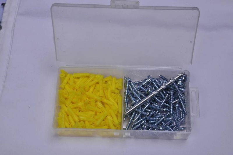 Super Anchor Kit Yellow DIY Screw Bolts Wall Anchor