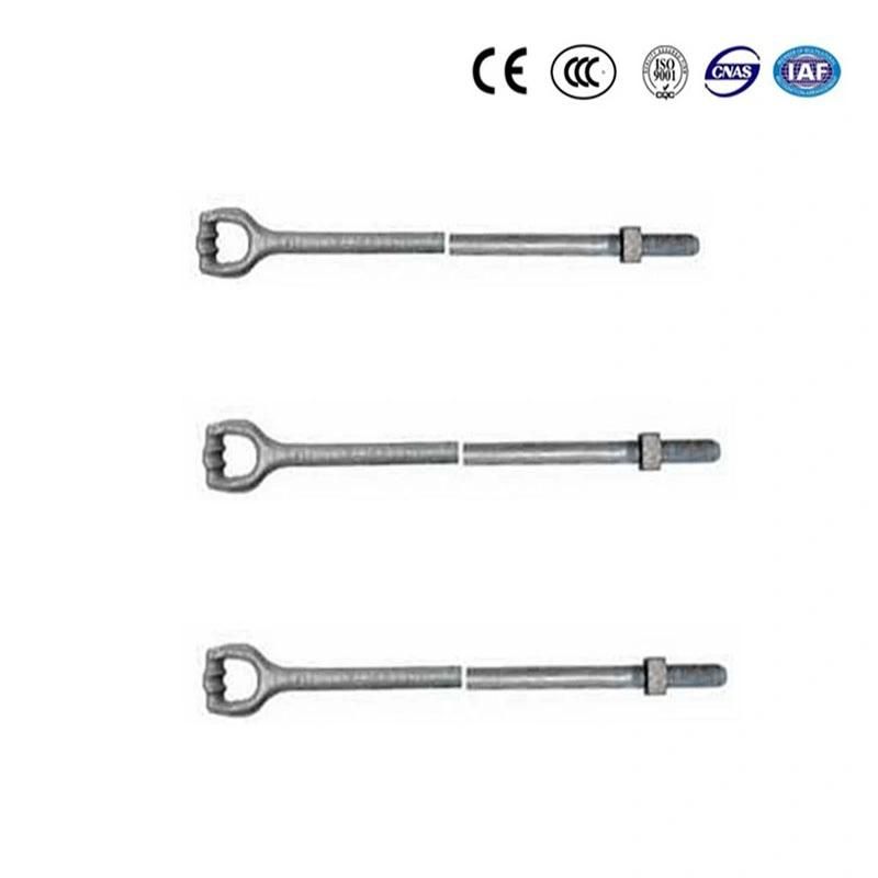 Galvanized Steel Thimble Twin Triple Eye Anchor Rods