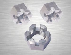 DIN935 Hexagon Castle Slotted Round Lock Nuts DIN937