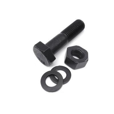 Heavy Hex Bolt A325 and A563 and 436 Black