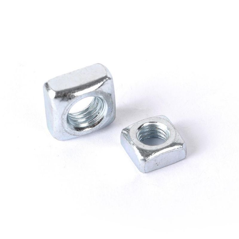 Factory Price M4 M6 M8 M10 Galvanized Square Lock Cage Nut Stainless Steel Cage Nut Stainless Steel Wing Nut DIN557 Square Nut