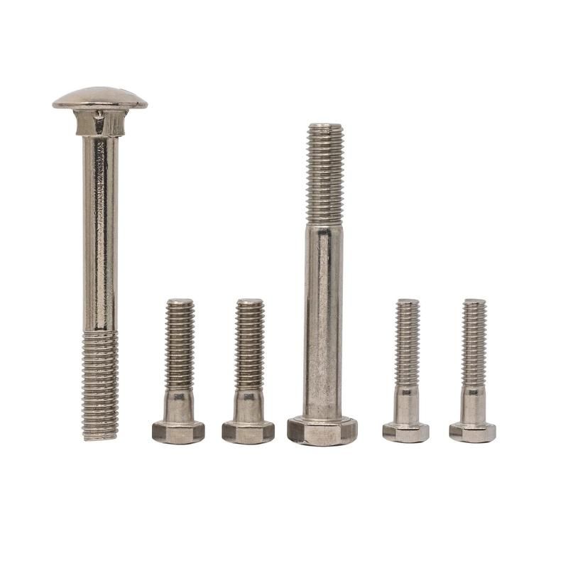 Screw Bolts Metal Fasteners Stainless Steel Hex Head Bolts
