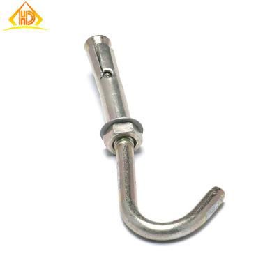 M6 M8 M10 M12 Stainless Steel 304 316 Zinc Plated Hex Flange Nut Spring Waher Drop in Hammer Driver Zinc Alloy Sleeve Bolt Anchor