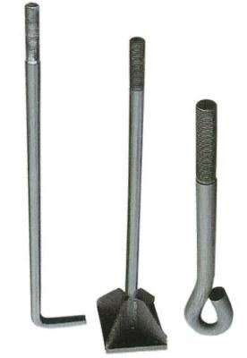 Custom L/J/U/I Shape Foundation Bolts Anchor Bolts Zinc/HDG/Dacromet M16*400