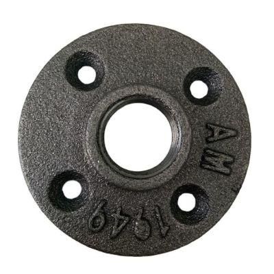 DN20 3/4 Cast Iron Flange Antique Wall Flange for 3/4&quot; Pipe Furniture Accessory