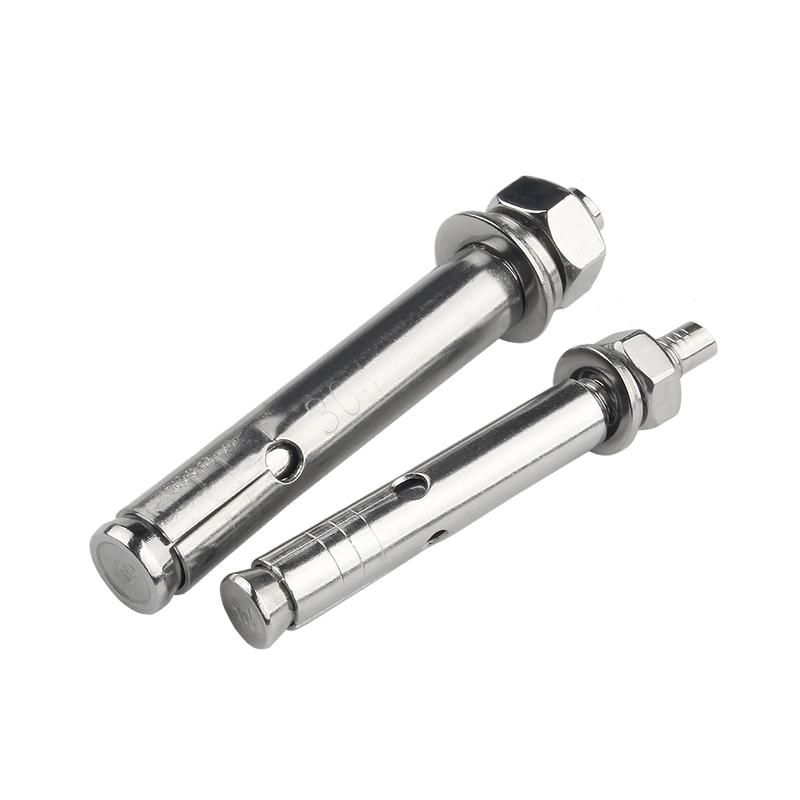 Stainless Steel Fasteners Half Thread Hex Nuts Bolt with Washer