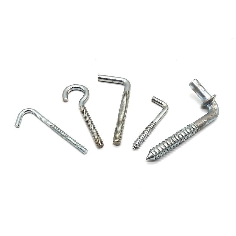 High Strength Hook Bolts J Bolts, Fastener Hook Bolt, M4/M6/M8