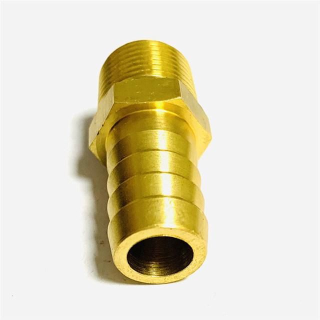 10mm 11mm 19mm Ect Hydraulic Water Fitting Brass Hose Barb Fitting of Quick Nipple