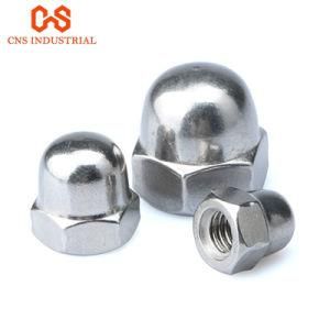 Wholesale High Quality M12 8mmstainless Steel Wheel Hex Cap Nuts