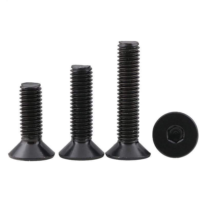 DIN7991 Carbon Steel Gr10.9 Hex Socket Countersunk Head Machine Screws