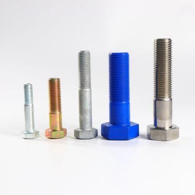 Chengyi Brand 4.8 8.8 Black Oxide Zinc HDG M30 M18 M9 M5 Hexagon Head Bolt JIS B1180 Stainless Steel Hot DIP Galvanized Hex Bolt