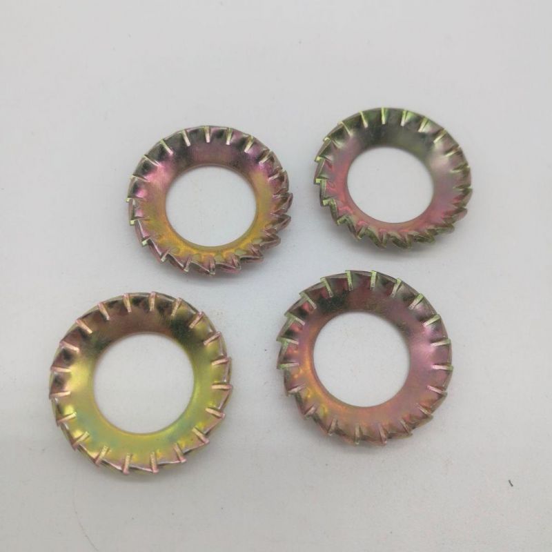 Countersunk Serrated External Toothed Lock Washers V Type