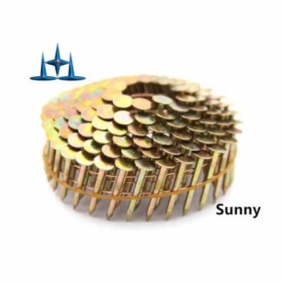 Eg Smooth Roofing Coil Nails 7200 CTN 1 1/4&quot; X. 120 Coil Roofing Nails Asphalt Coil Roofing Nails