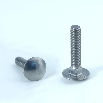 Stainless Steel 304 316 410 Carriage Bolt Many in Stock