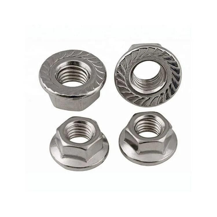Stainless Steel 304 /316 Hex Flange Nut, Small Box Packing