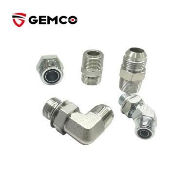 6D metric thread bite type tube fittings