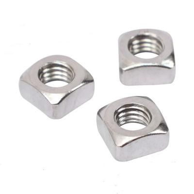 DIN 557 M6 M8 M10 1/4-20 Carbon Steel Stainless Steel Square Nut