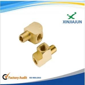 OEM Brass Reducer Hex Bushing Threaded Pipe Fitting 3/8&quot; NPT Male 1/4&quot; NPT Female Adapter