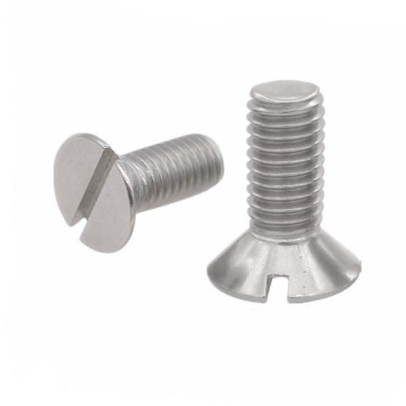ANSI/Asme B18.6.3 Slotted Countersunk Head Machine Screw