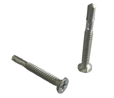 Self Drilling Screws Flat/Csk Head 6nibs Torx 30 with Wing Stainless Steel 304
