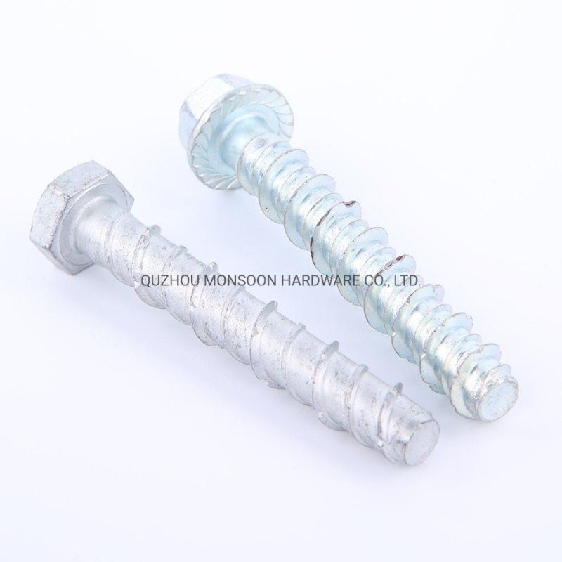 Hexagon Flange Head Concrete Bolt Screws