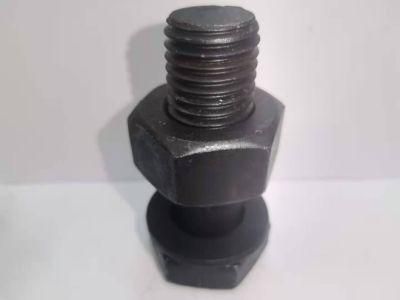 Black - Carbon Steel - Grade8.8-M64*30-DIN931-Hex Bolt (Hexagon Head Bolt)