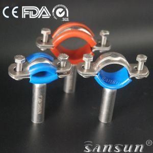 High Pressure Sanitary Steel Tube Stainless DIN/SMS/Rjt/ISO/Idf Pipe Clamp Holder Fittings Clips