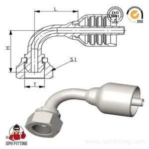 90&deg; Bsp Female 60&deg; Cone Hydraulic Integrated Hose Fitting/Union Fitting (22691Y)