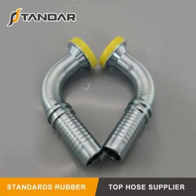 Female Thread Swaged Hydraulic Rubber Hose Coupling