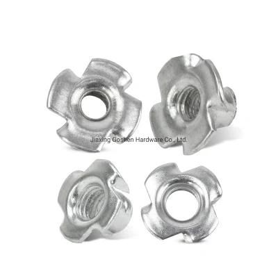 Stainless Steel M10 Standard Tee Nuts with Prong