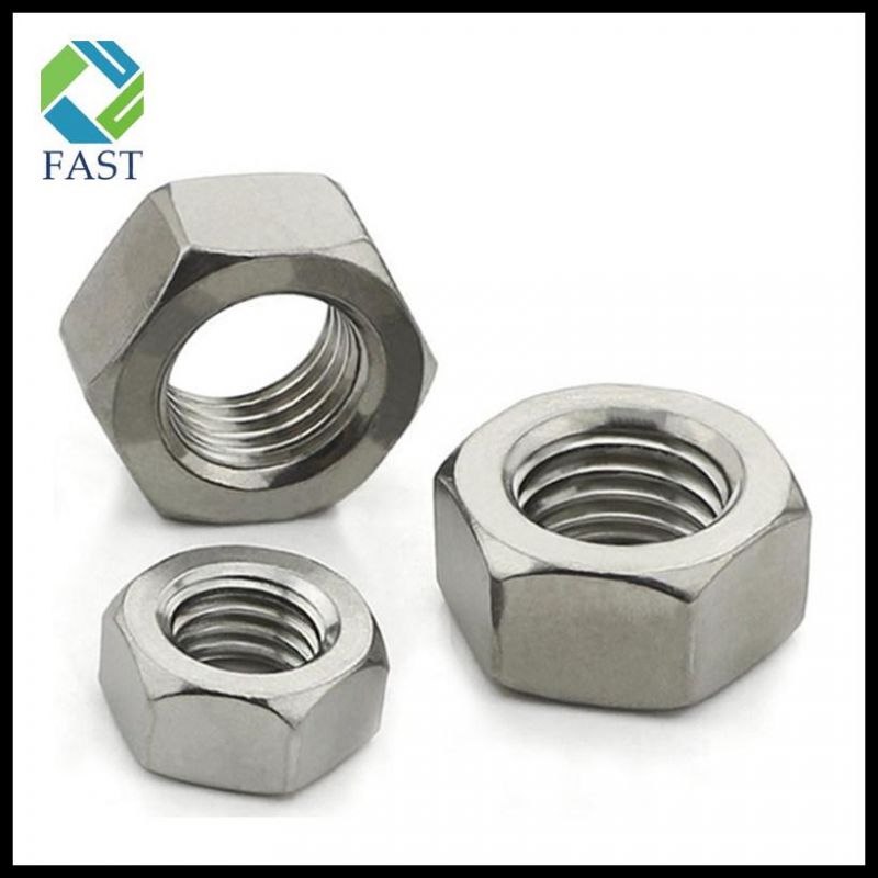 Made in China Stainless Steel Hex Nut Hexagon Nut DIN934