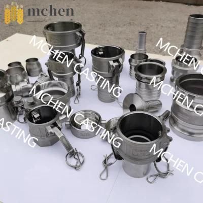 Stainless Steel 304/316 Camlock Coupling Quick Connector for Hose Fittings