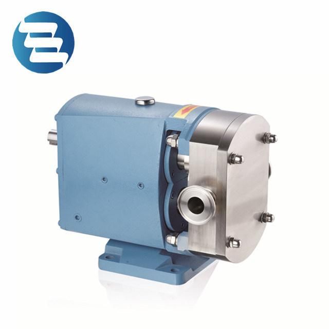 Food Grade Stainless Steel Rotor Pump Hygienic Rotary Lobe Pump Three Lobe Pump Sole Pump 100L/100 Rew
