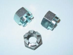 Customized DIN935 Carbon Steel Castle Metric Hex Slotted Nuts