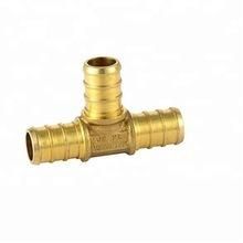 CNC Machining Competitive Barded Brass Tee Fitting