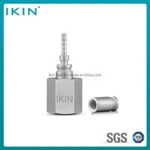 Ikin Hydraulic Hose Fitting with Dko-24&deg; Taper Seal Hydraulic Coupler Adapters Hydraulic Test Connector Hose Fitting