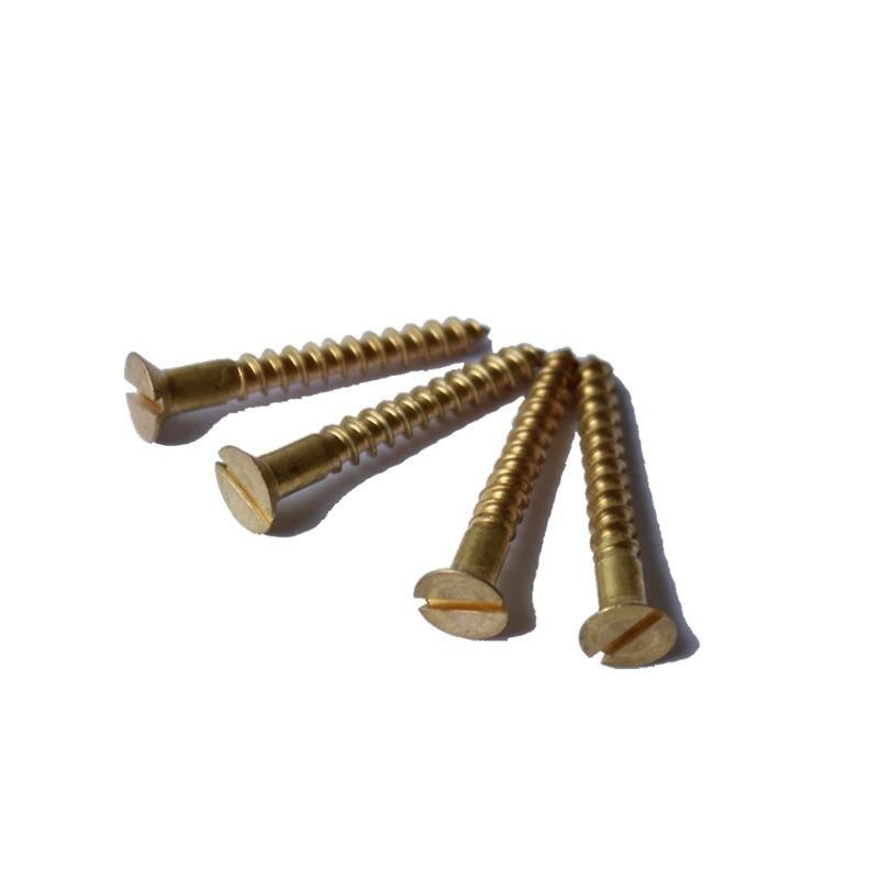 1/8 3/16 7/32 BS 450 Inch Size Slotted Flat Countersunk Head Machine Screws