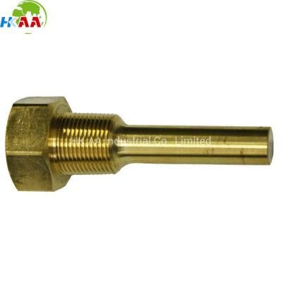 Precision Customized Brass Thermowell for Wireless Meat Thermometer