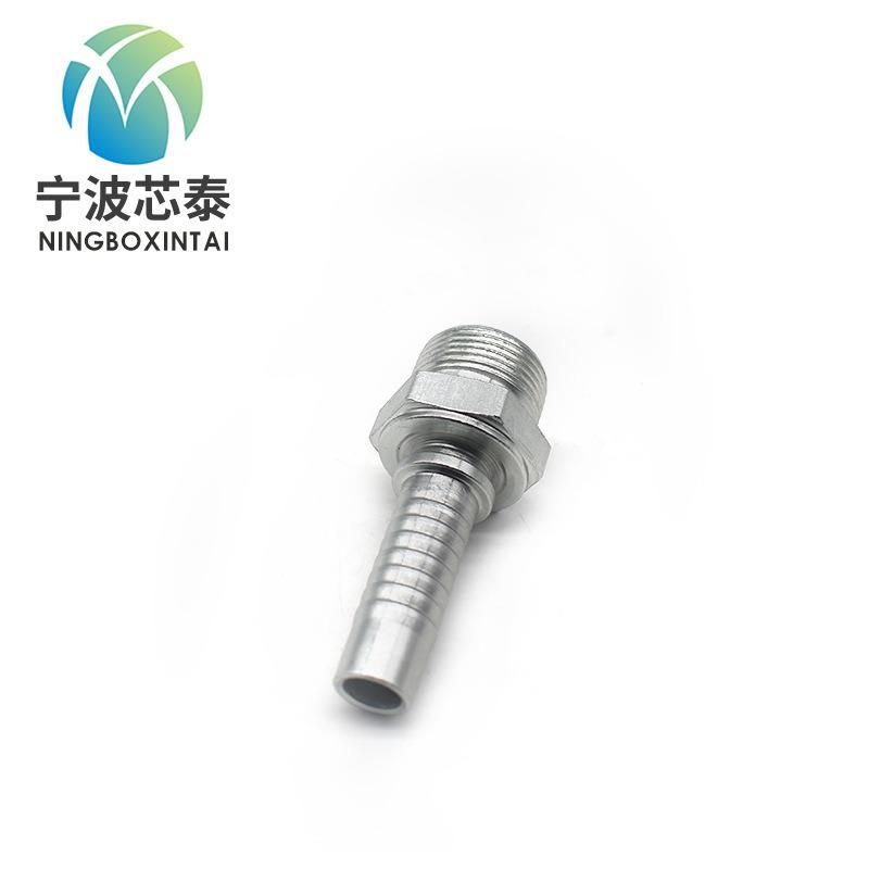 Hydraulic Pump Parts Metric O-Ring Good Price for Sale Swaged Hydraulic Hose Fitting Stainless Steel Fittings One Piece Hose Fittings