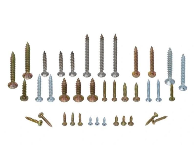 Factory Wholesale Stainless Steel Head Drilling Screws Countersunk Head Screws Cross Drill Tail Self Drilling Screw